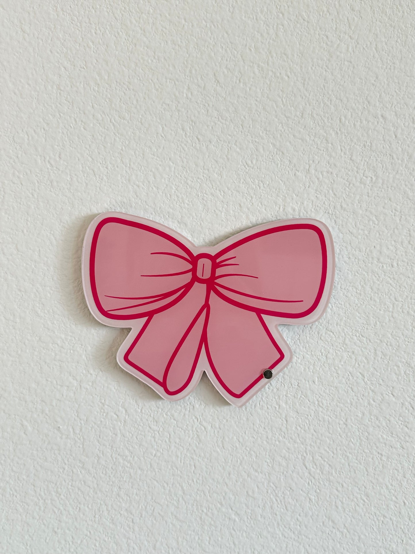 Pink Bow Lash Tile