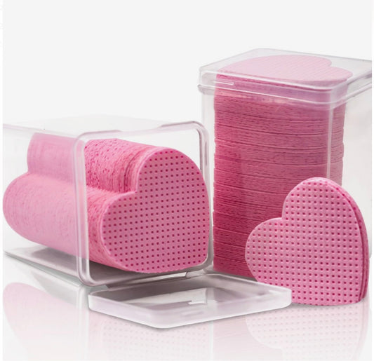 Heart Shape Glue Wipes- 200pcs