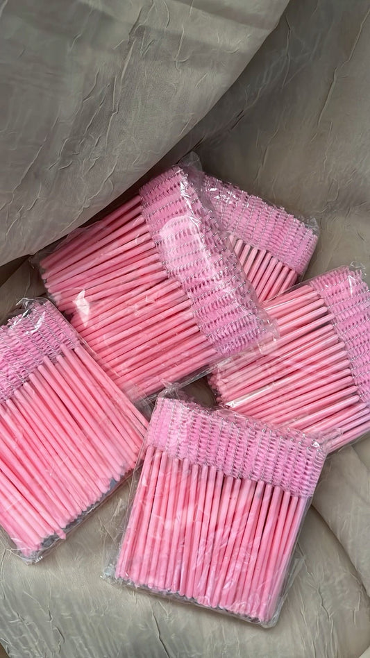 Pink Lash Spoolies- 50ct