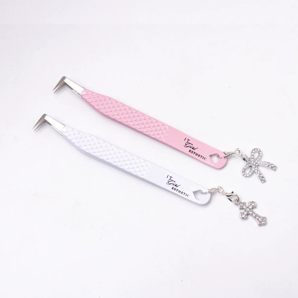 Fiber Tip Tweezer - 90° Classic Boot