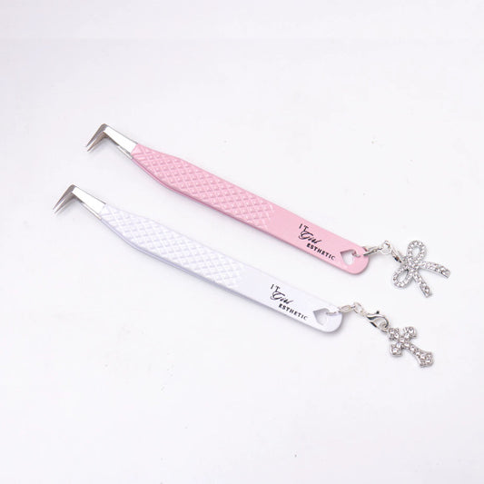Fiber Tip Tweezer - 90° Classic Boot